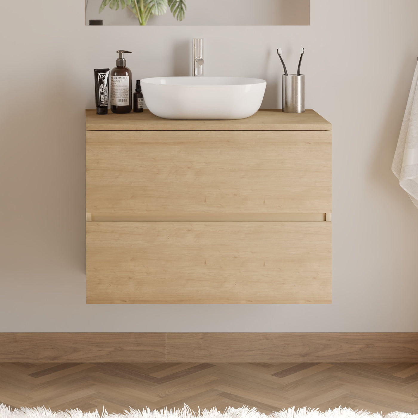 Meuble de salle de bain IDA 60 cm zeus nebraska sans miroir