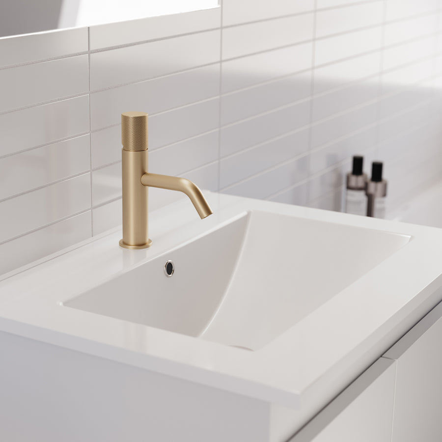 Mitigeur lavabo LUX - Or mat