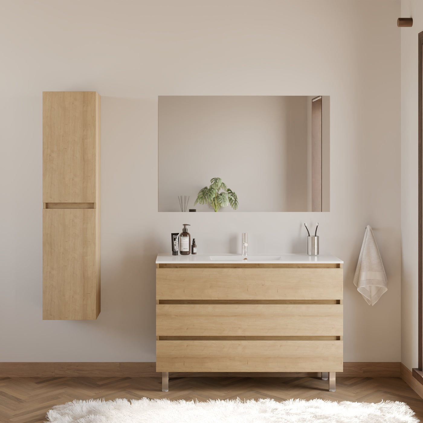 Meuble de salle de bain MAYOR 120 cm nebraska scene