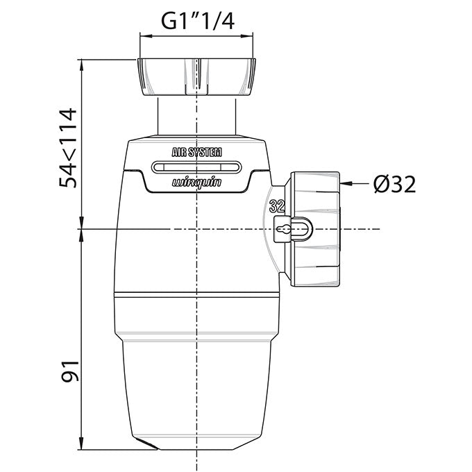 Plan du Siphon neo air