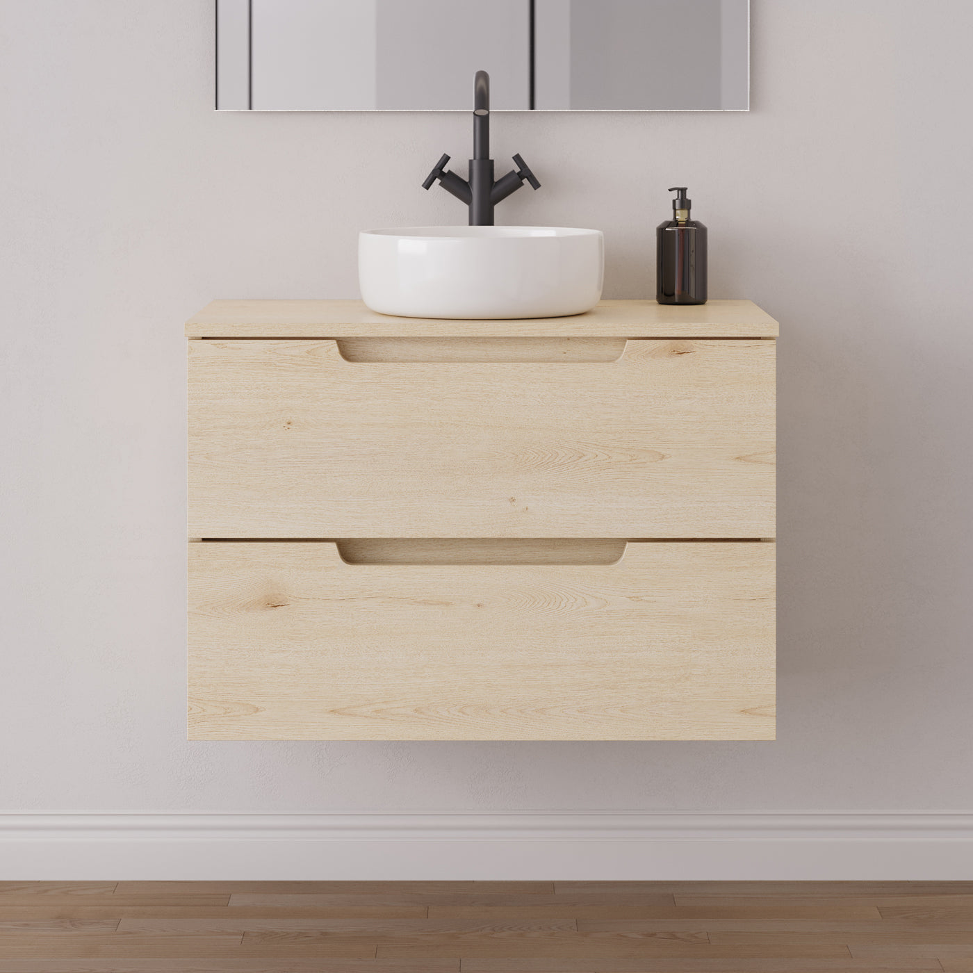 Meuble salle de bain SONRIZA 80cm calima vasque ares