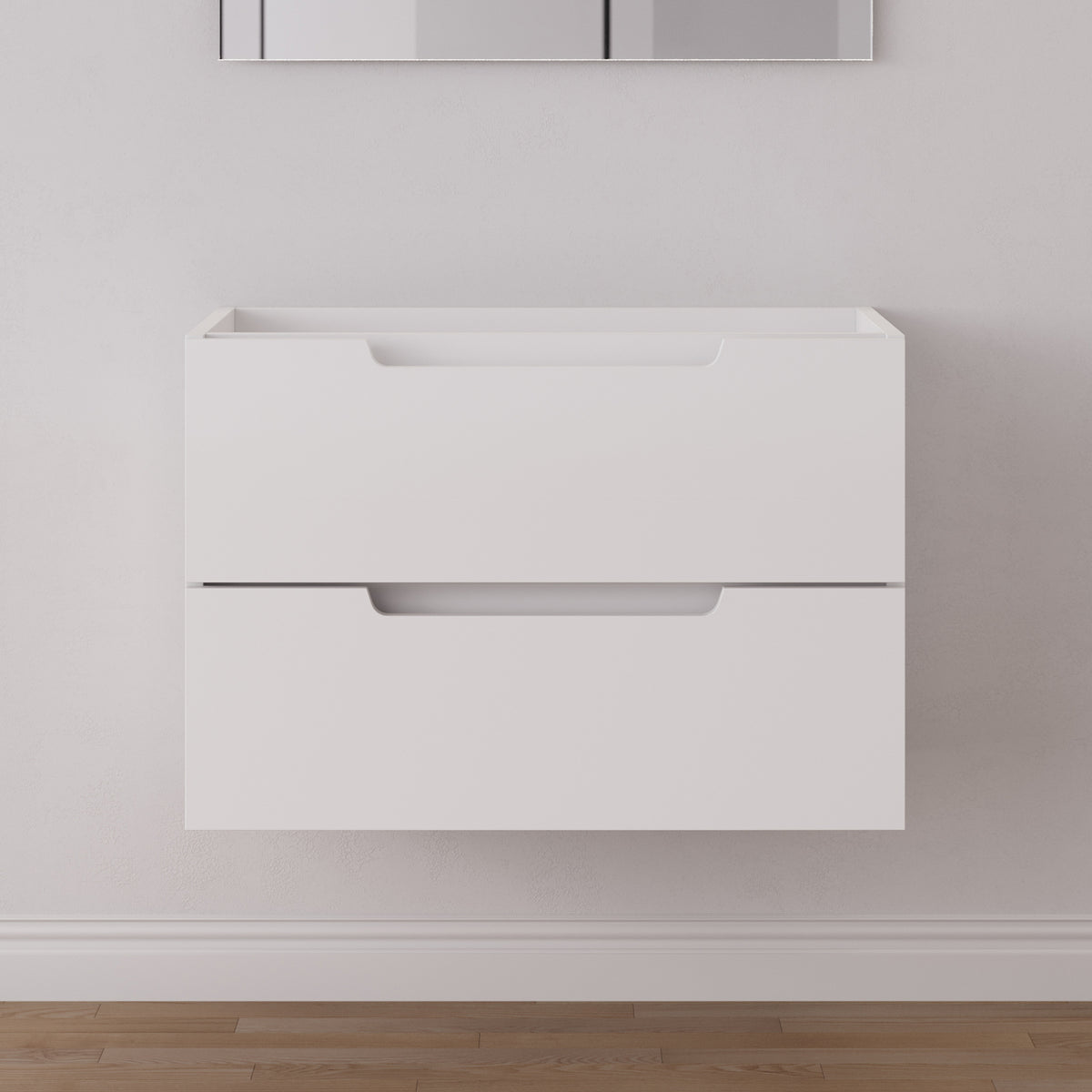 Meuble sous vasque SONRIZA 80 cm blanc