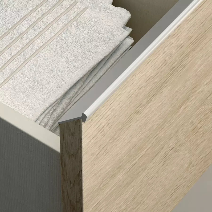 Meuble de salle de bain 140cm double vasque - 4 tiroirs - BALEA