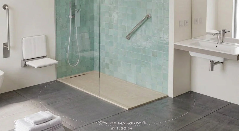Aménagement salle de bain PMR