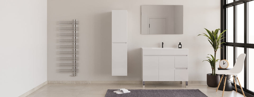 Ensemble simple vasque + colonne