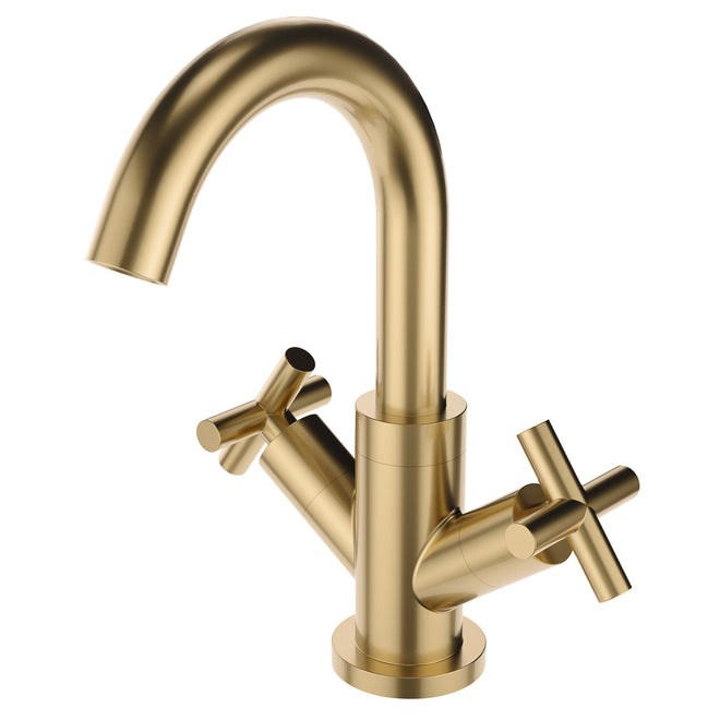 Robinet mélangeur lavabo CRUZETA - Or mat