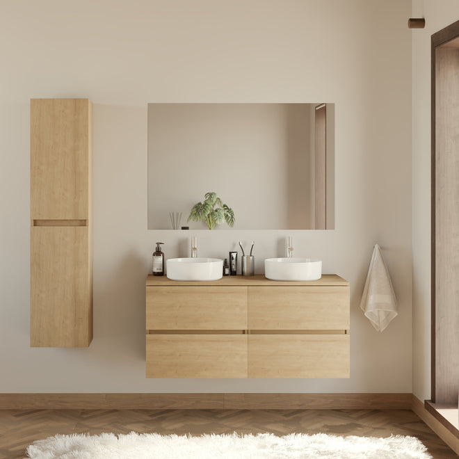 Meuble de salle de bain IDA 120 cm double ares nebraska scene 