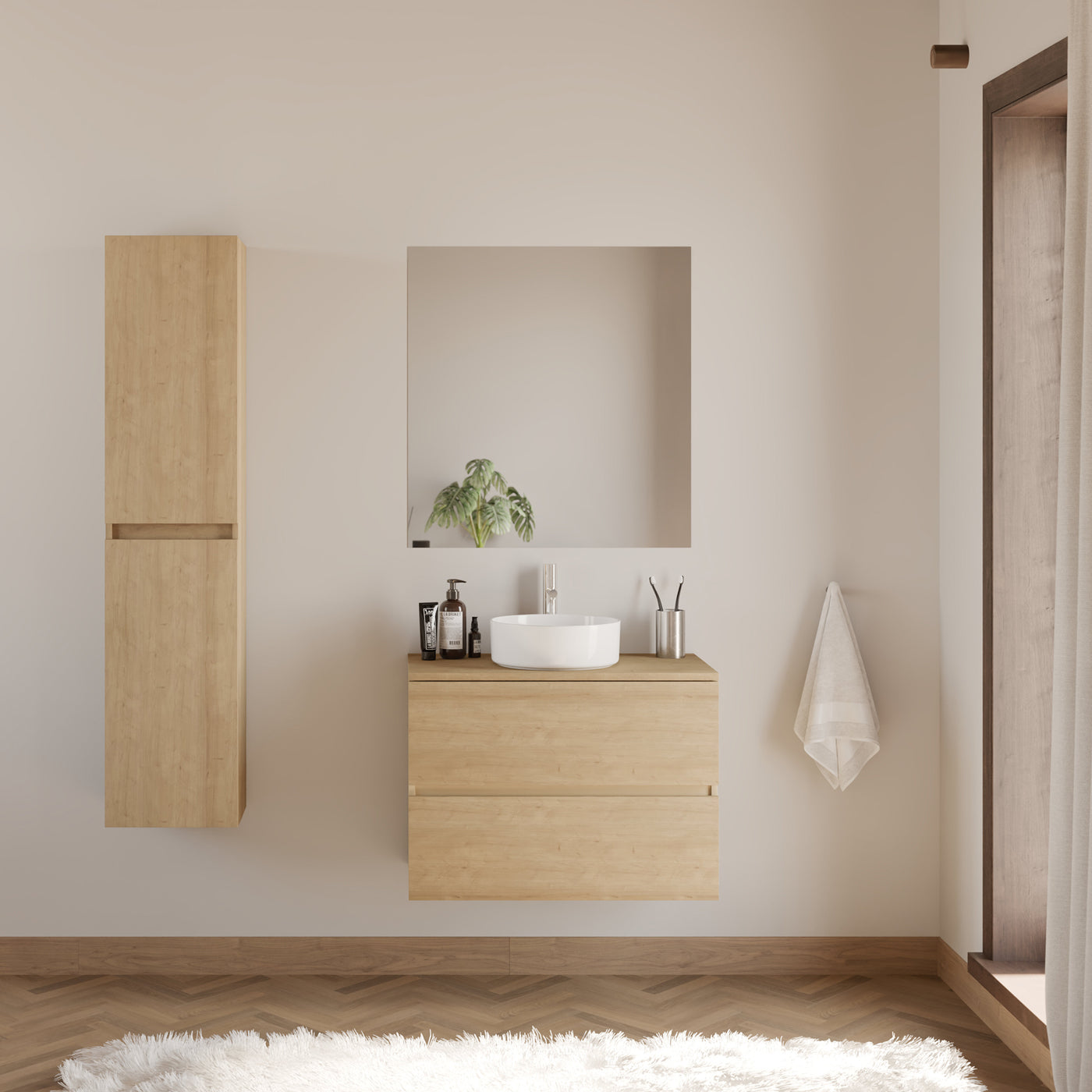 Meuble de salle de bain IDA 60 cm ares Nebraska scene