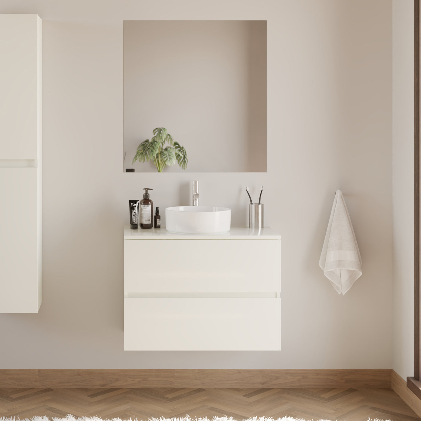 Meuble de salle de bain IDA 60 cm ares blanc