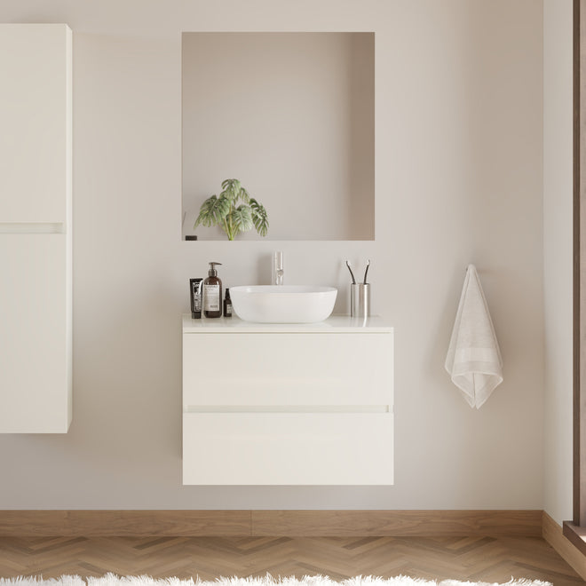 Meuble de salle de bain IDA 60 cm zeus blanc