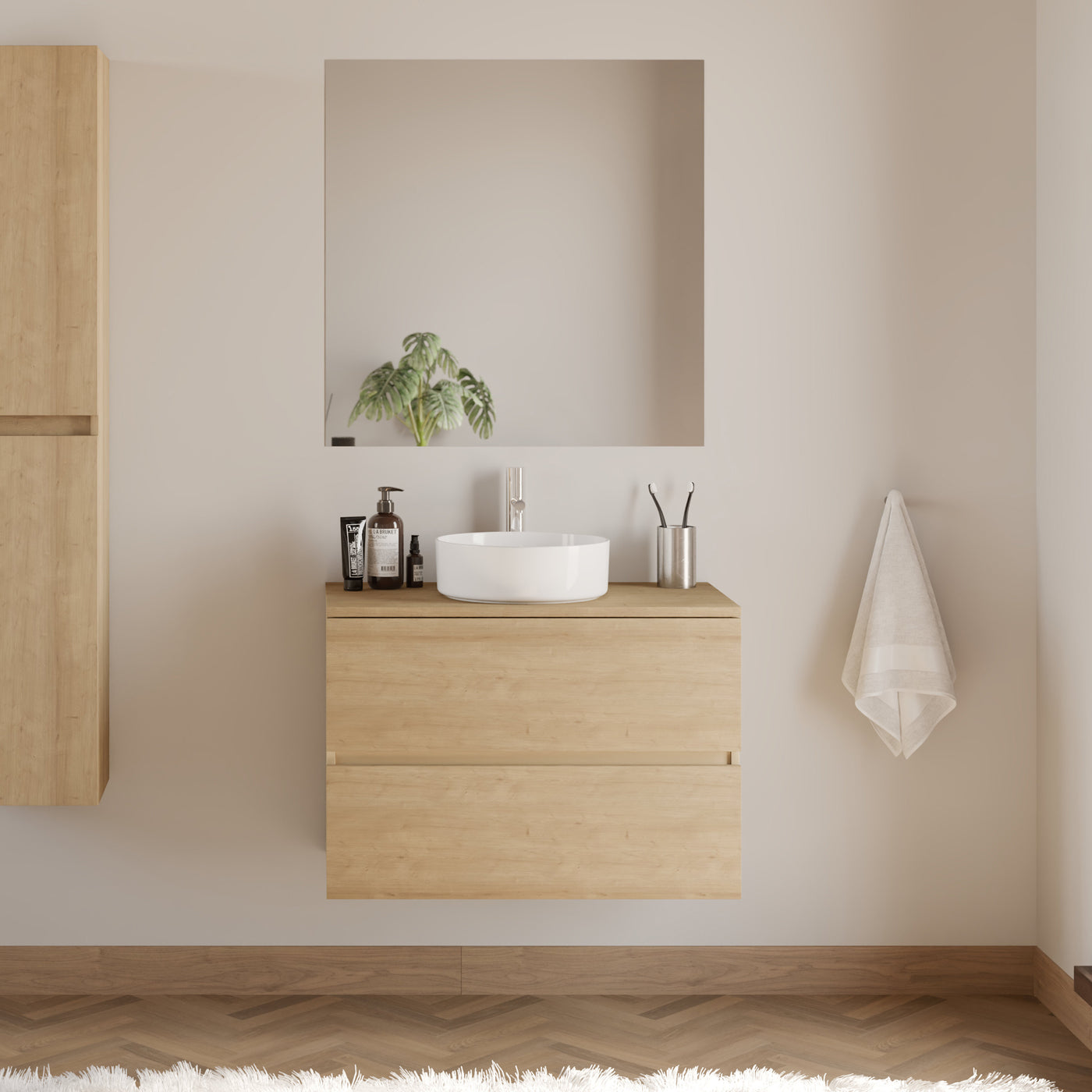 Meuble de salle de bain IDA 70 80 cm vasque ares nebraska