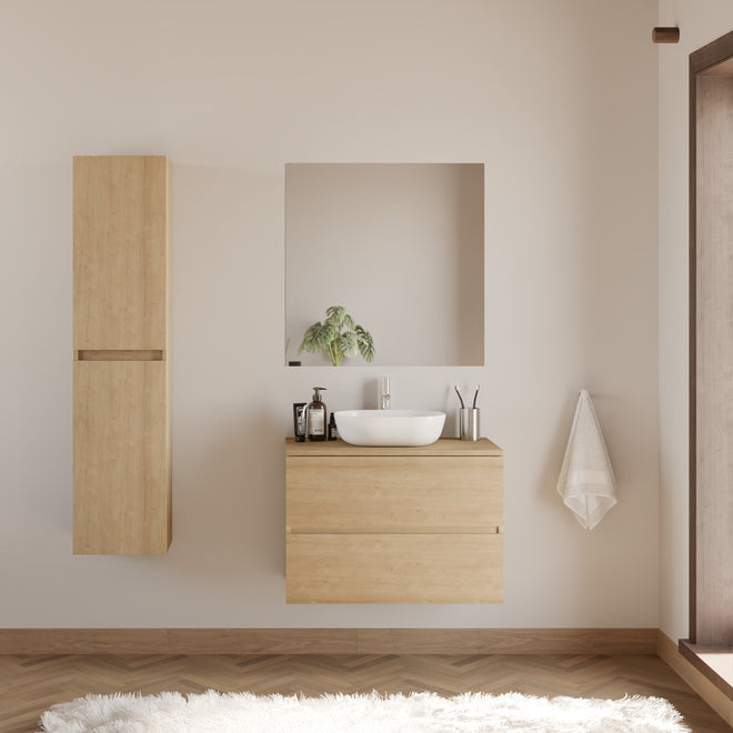 Meuble de salle de bain IDA 70 80 cm vasque zeus nebraska scene