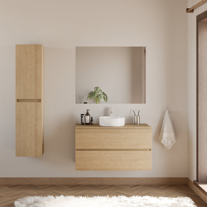 Meuble de salle de bain IDA 90 100 cm ares nebraska scene