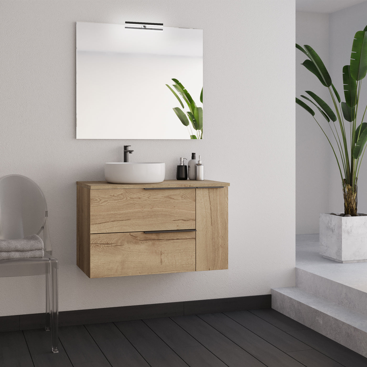 Applique led pour miroir de salle de bain