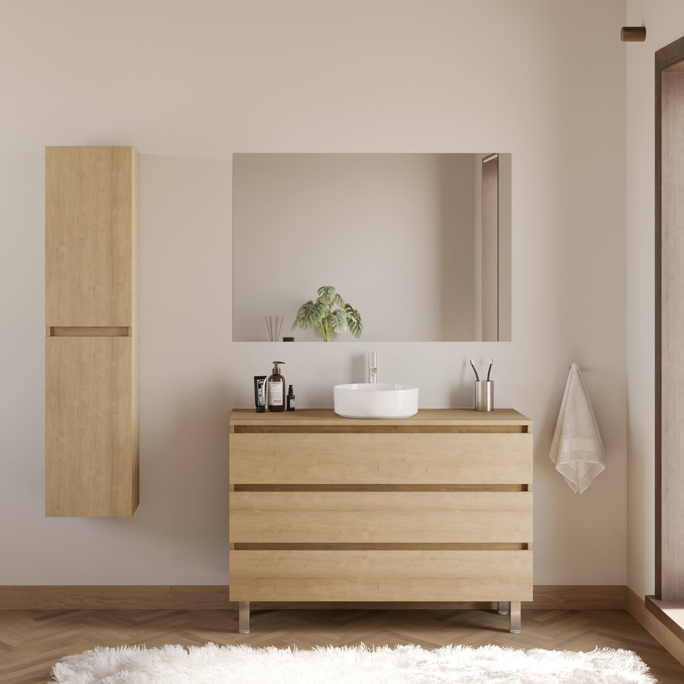 Meuble de salle de bain MAYOR 120 cm nebraska ares scene