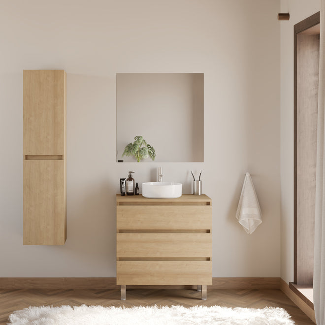 Meuble de salle de bain MAYOR 70 80 cm vasque ares nebraska scene
