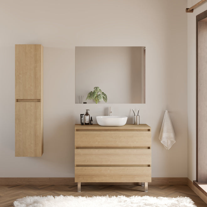 Meuble de salle de bain MAYOR 90 100 cm nebraska vasque zeus scene