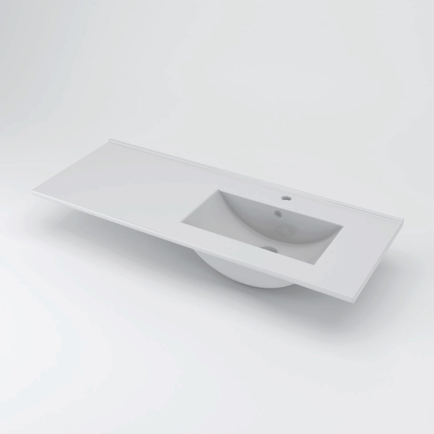 Plan vasque 120cm déporté droite
