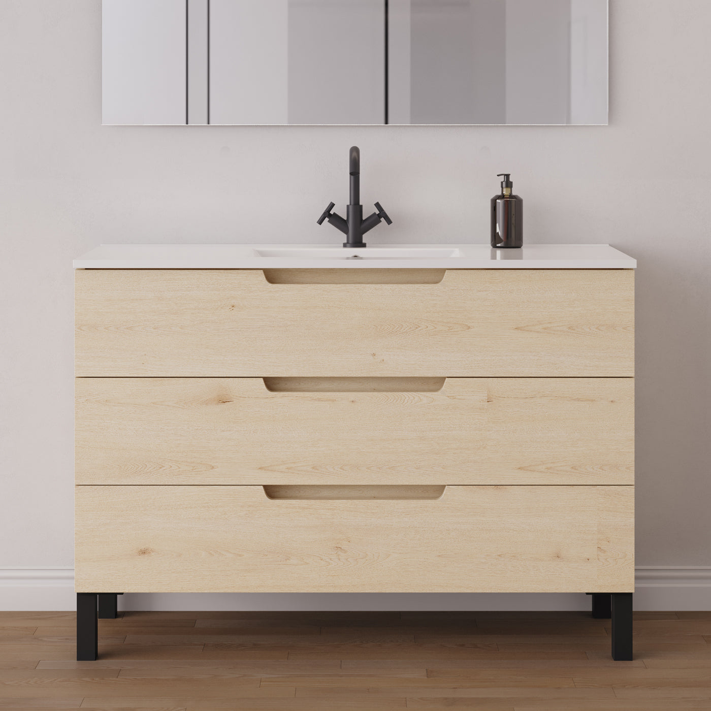 Meuble salle de bain RIZA 120cm calima