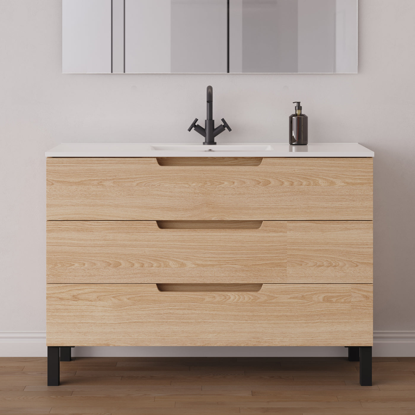 Meuble salle de bain RIZA 120cm roble era