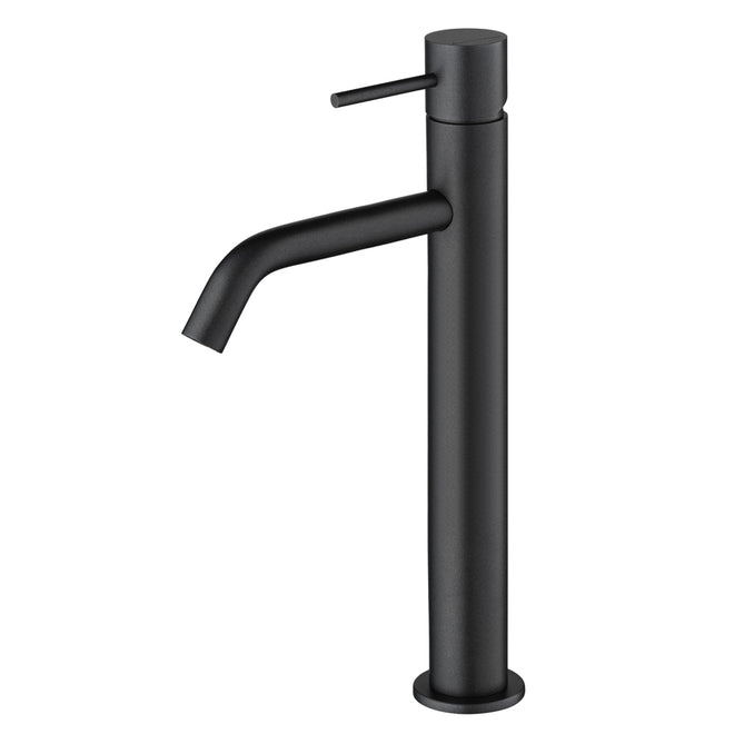 Mitigeur lavabo bec haut SLIMASM - Anthracite