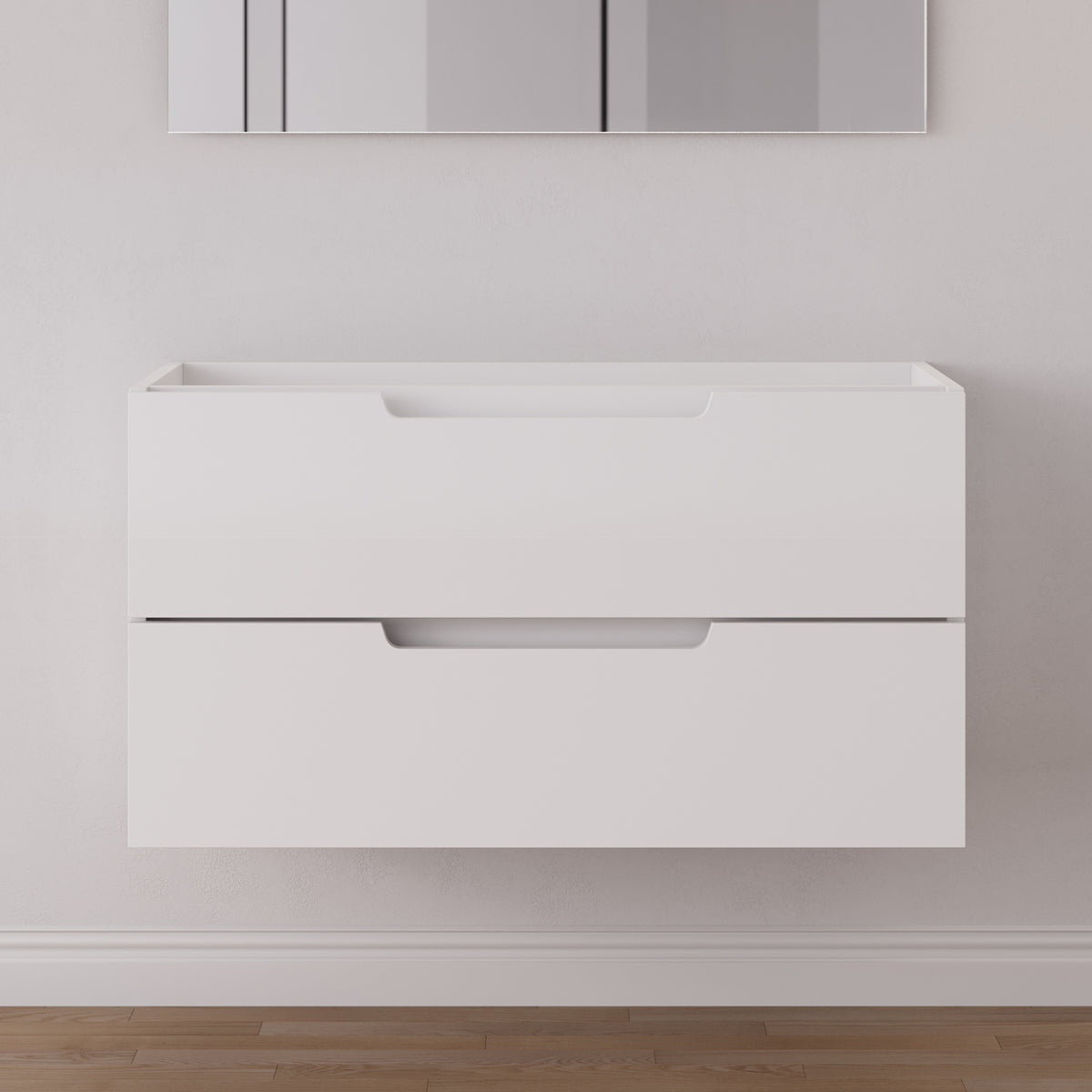 Meuble sous vasque SONRIZA 100 cm blanc