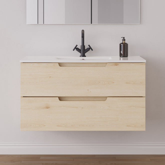 Meuble salle de bain SONRIZA 100cm calima