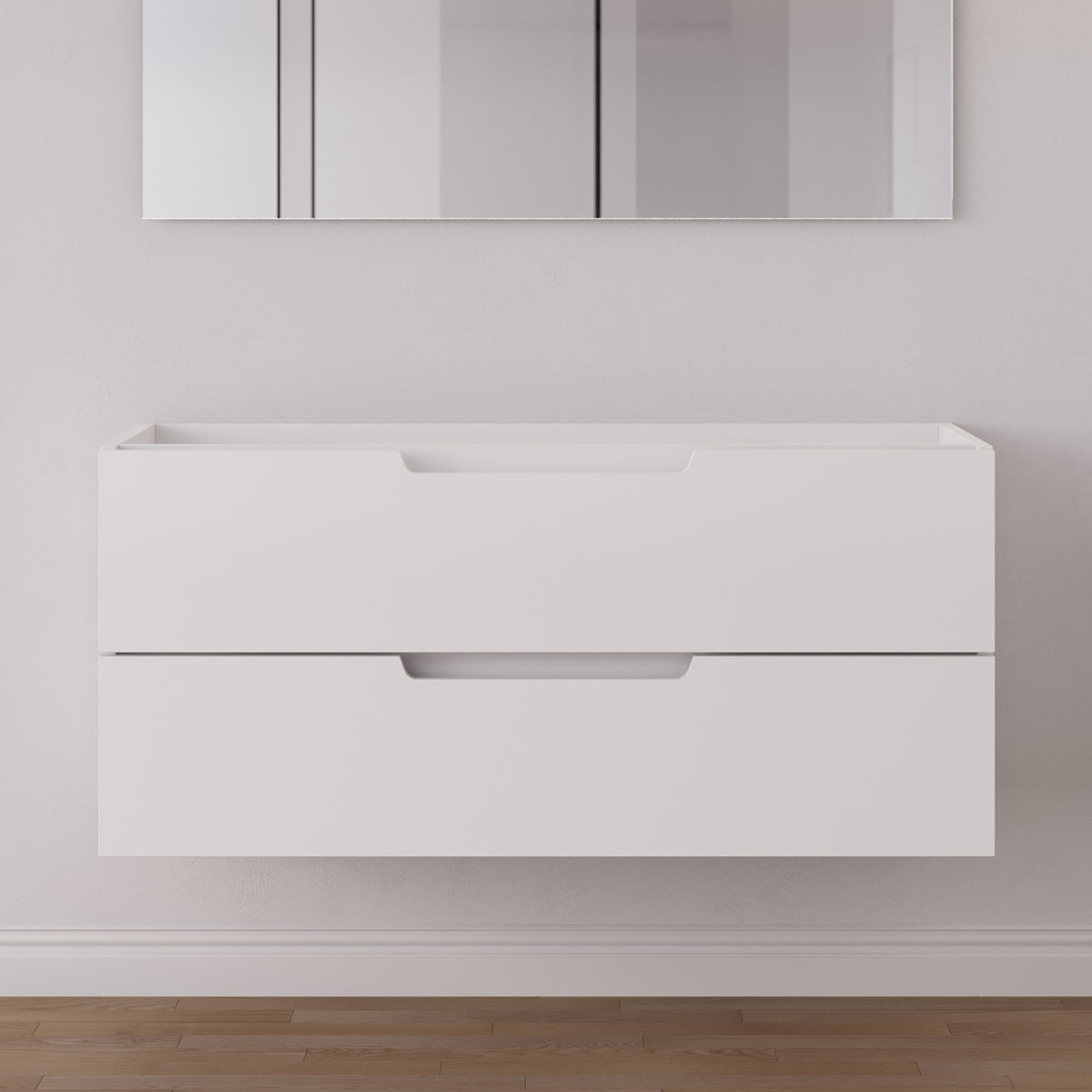 Meuble sous vasque SONRIZA 120 cm blanc