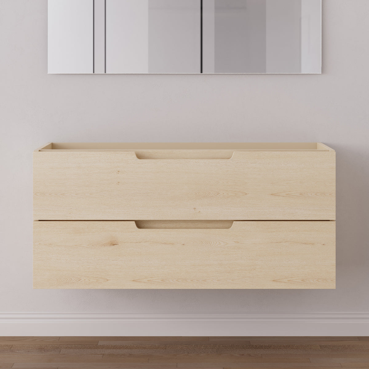 Meuble sous vasque SONRIZA 120 cm 2 tiroirs calima