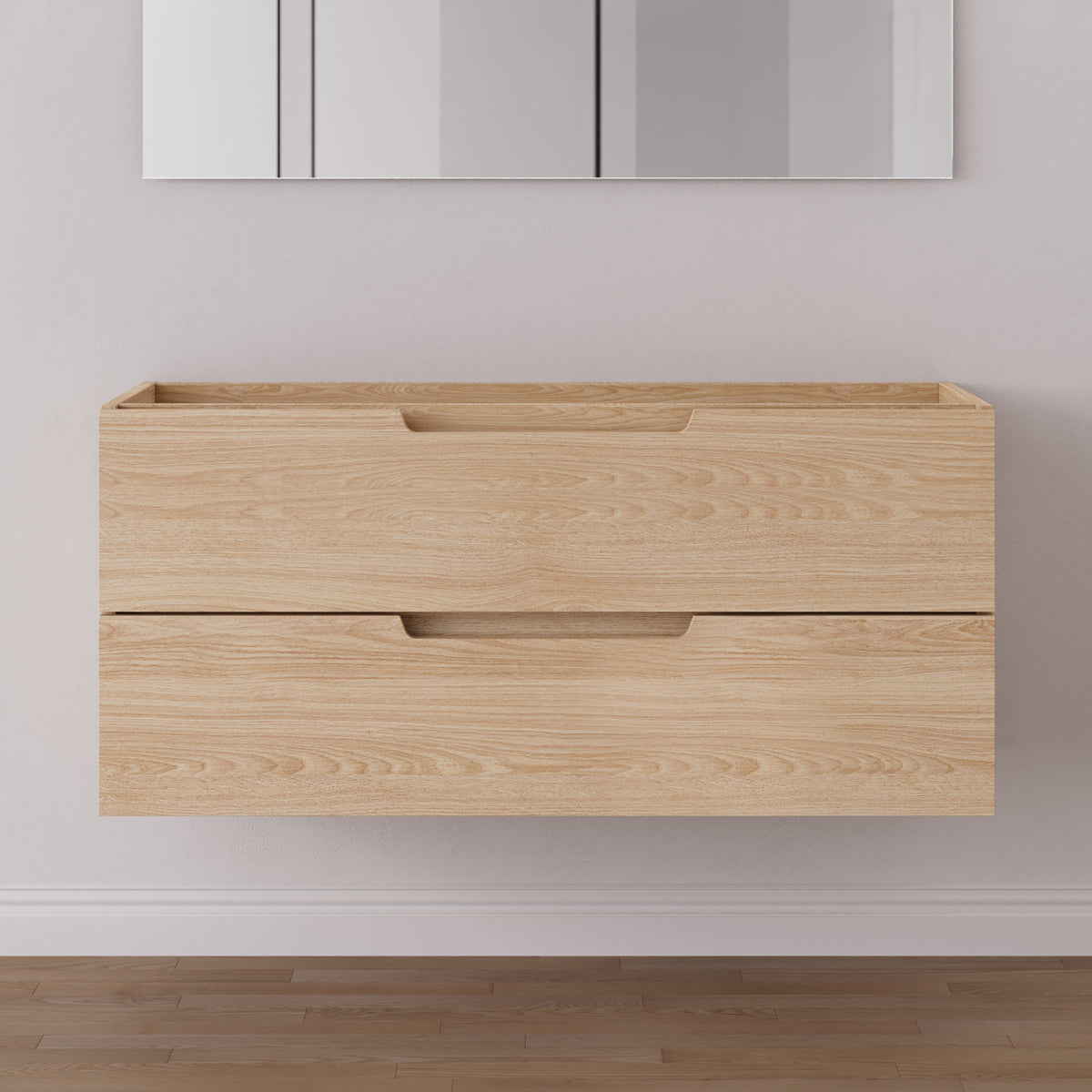 Meuble sous vasque SONRIZA 120 cm 2 tiroirs roble era