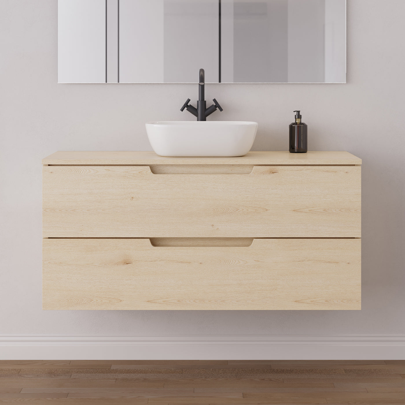 Meuble salle de bain SONRIZA 120cm calima vasque zeus