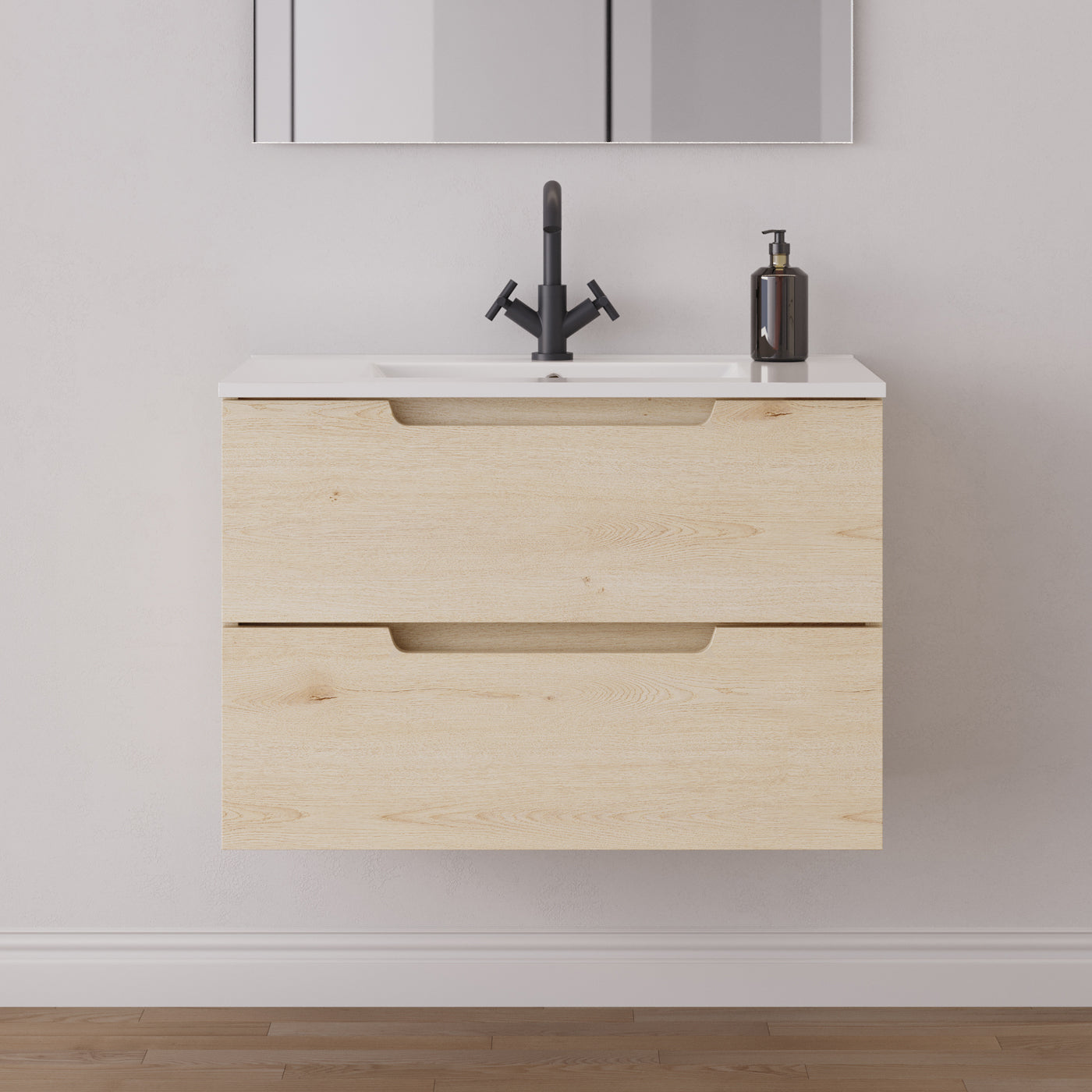Meuble salle de bain SONRIZA 80cm calima