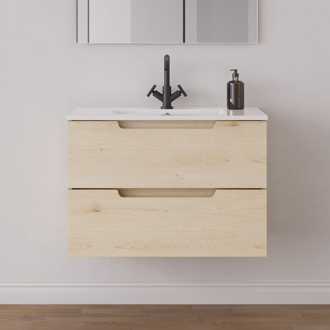 Meuble salle de bain SONRIZA 80cm calima