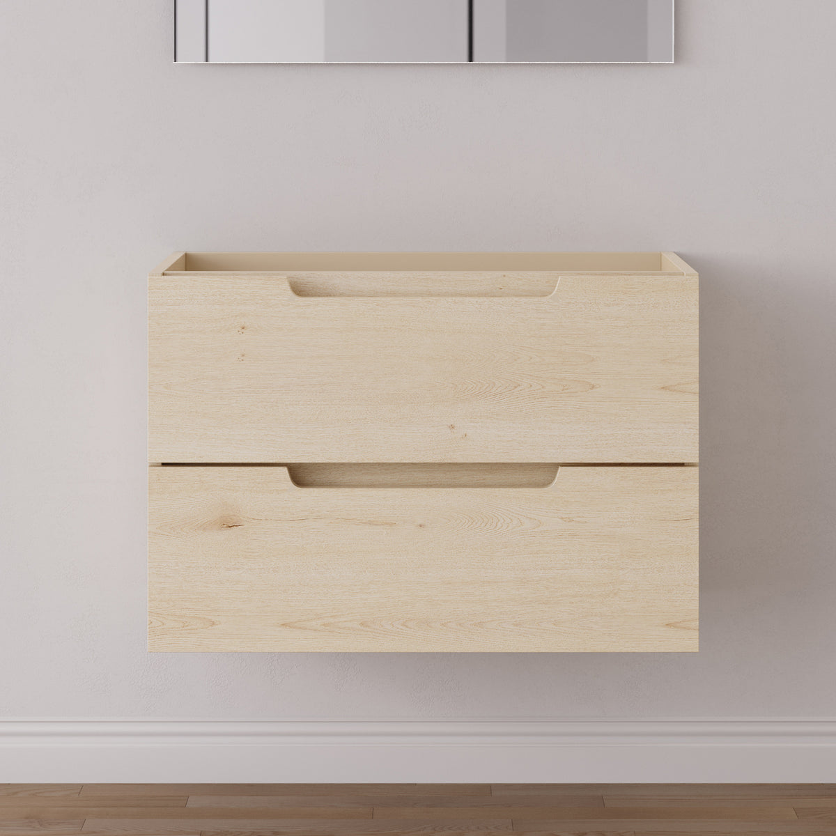 Meuble sous vasque SONRIZA 80 cm 2 tiroirs calima