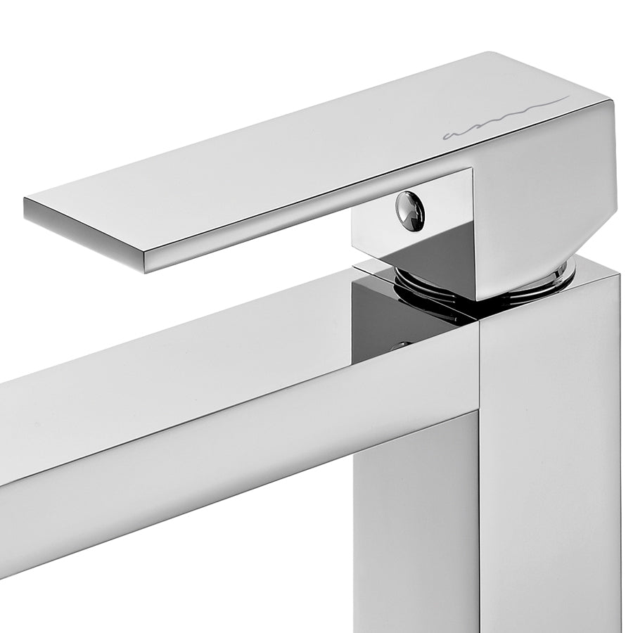 Meuble de salle de bain mitigeur haut PLAN chrome zoom