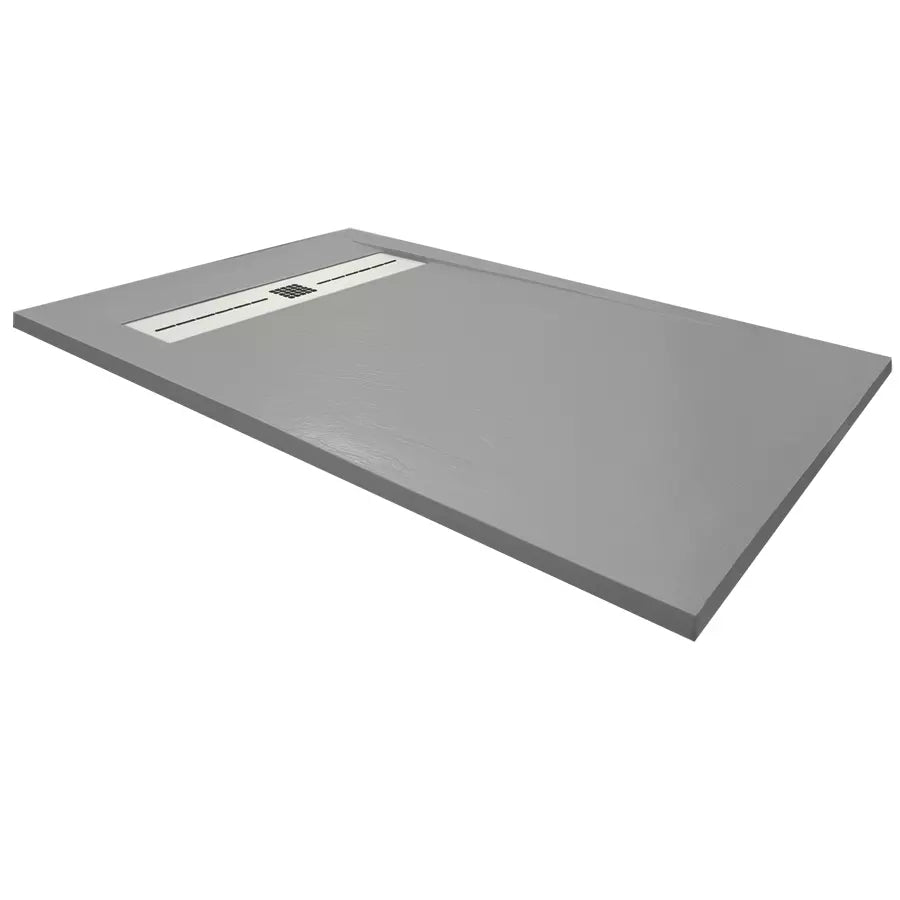 Receveur de douche en résine extra plat à poser 80x120cm - ARHUS