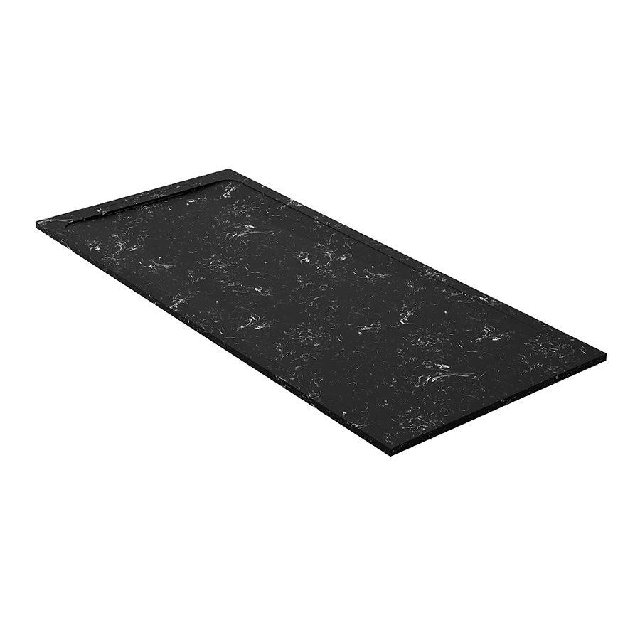 Receveur de douche en pierre naturelle extra plat à poser 80x100cm - ORIGINE