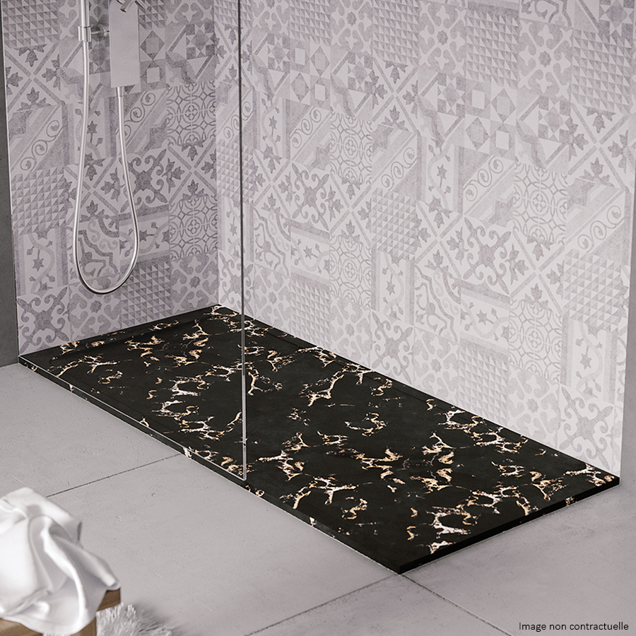 Receveur de douche en pierre naturelle extra plat à poser 70x190cm - ORIGINE