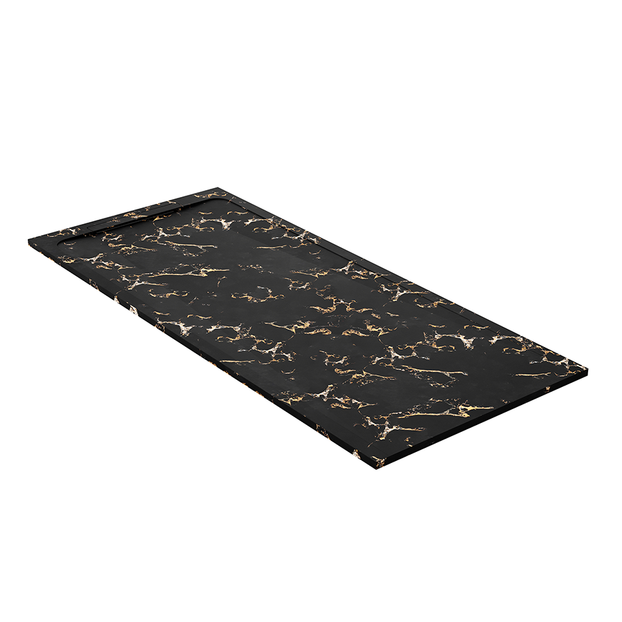 Receveur de douche en pierre naturelle extra plat à poser 70x140cm - ORIGINE