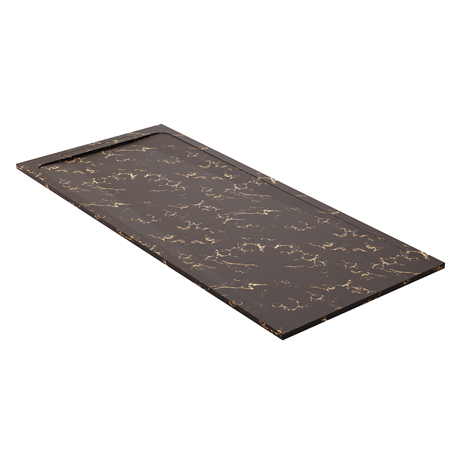 Receveur de douche en pierre naturelle extra plat à poser 70x100cm - ORIGINE