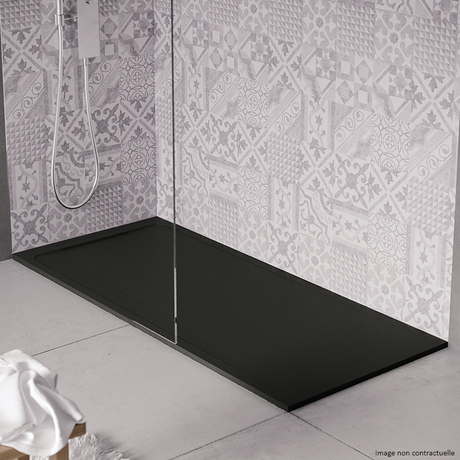 Receveur de douche en pierre naturelle extra plat à poser 70x200cm - ORIGINE