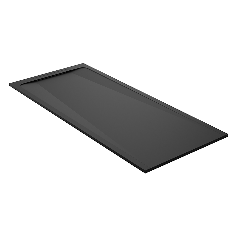 Receveur de douche en pierre naturelle extra plat à poser 80x120cm - ORIGINE