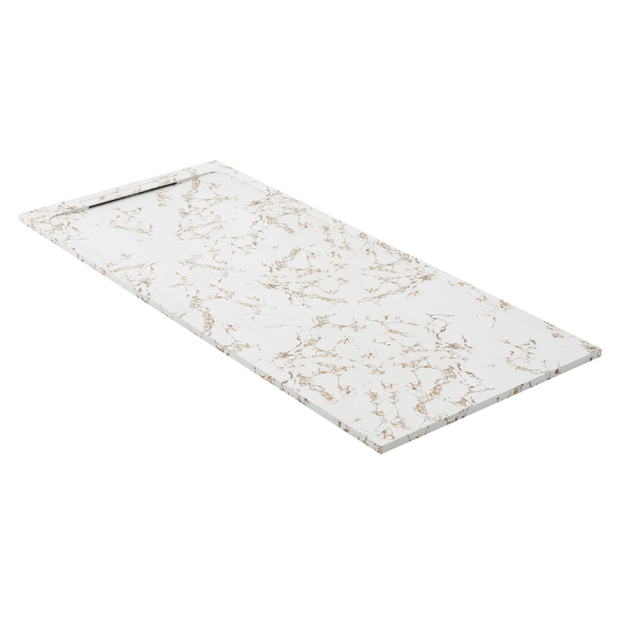 Receveur de douche en pierre naturelle extra plat à poser 80x100cm - ORIGINE