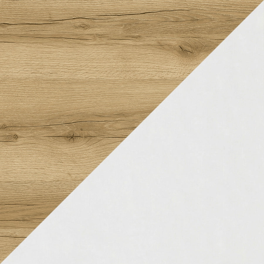 Meuble de salle de bain 120 avec plateau et vasque à poser - 3 tiroirs - MATA